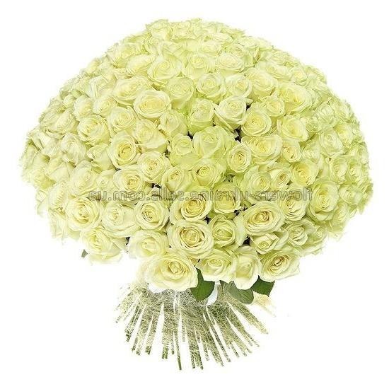 Bouquet di rose bianche - un simbolo di purezza