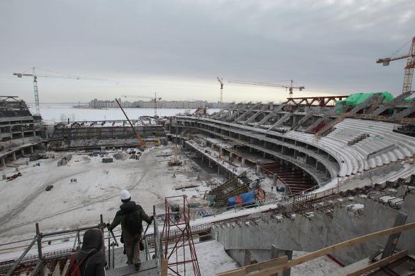 Quando aprono lo stadio sull'isola Krestovsky a San Pietroburgo