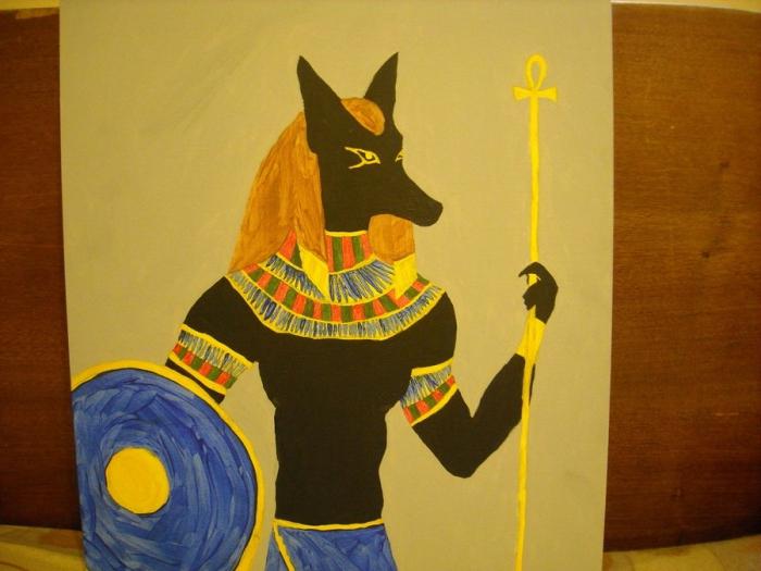 Dio egizio Anubi - il signore dei morti