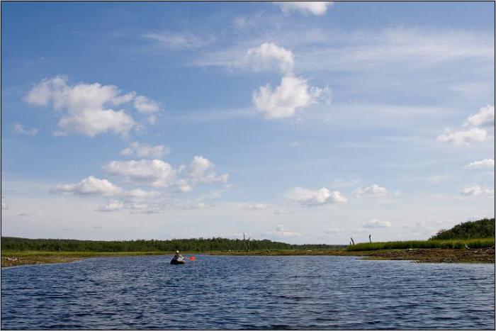 Serebryanskoe Reservoir (Murmansk Oblast) - descrizione, caratteristiche, foto