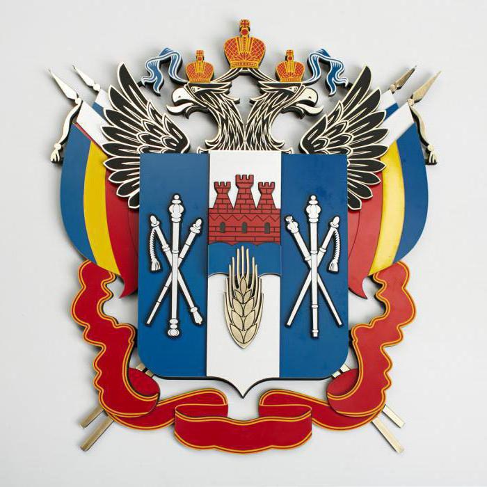 che significa lo stemma della regione di Rostov
